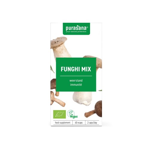 Purasana Funghi Mix Biologisch 60 Kapseln
