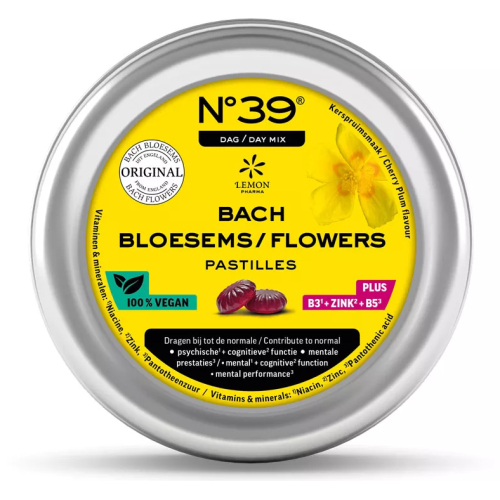 50 Gramm Lemon Pharma No. 39 Bach Bloesems Pastille Plus Biologisch