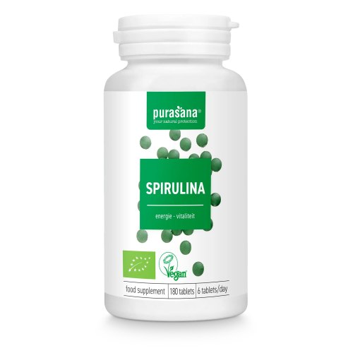 Purasana Spirulina Biologisch 180 Tabletten
