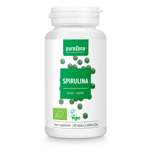 Purasana Spirulina Biologisch 180 Tabletten