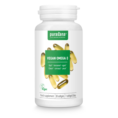 Purasana Vegan Omega-3 Algenolie 30 Softgels