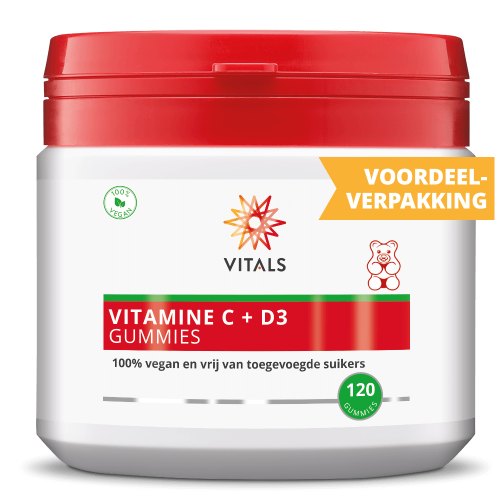 120 gummies Vitals Vitamine C + D3 