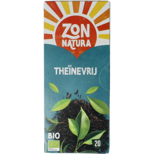 20 zakjes Zonnatura Thee Theïnevrij Biologisch