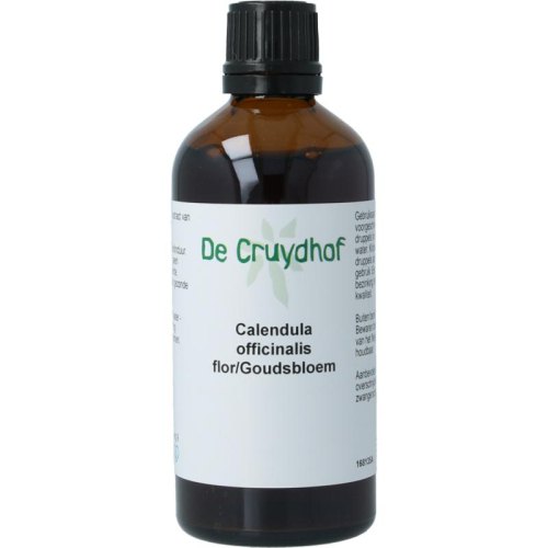 De Cruydhof Calendula Officinalis - Goudsbloem Tinctuur 100  Ml