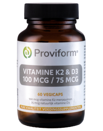 Proviform Vitamine K2 & D3 100 mcg-75 mcg 60 Vegicaps
