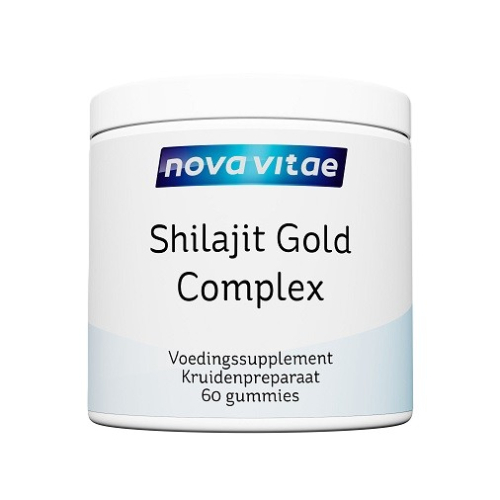 60 gummies Nova Vitae Shilajit Gold Complex
