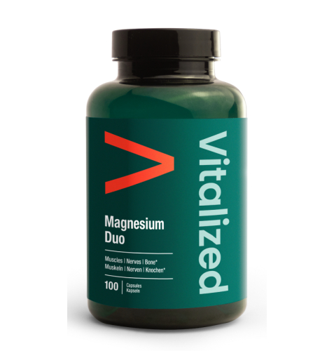 100 capsules Vitalized Magnesium Duo