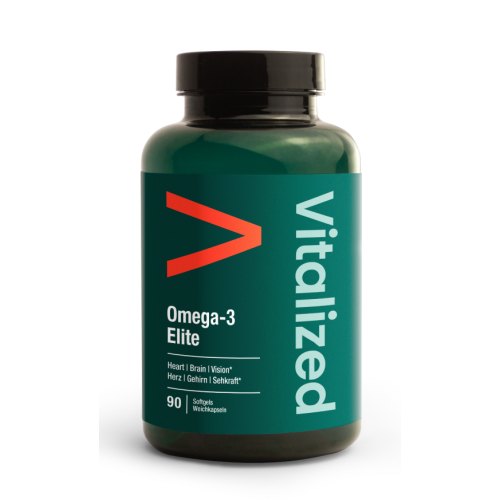 90 Softgels VitalizedVuzïmo Omega-3 Elite