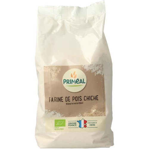 Primeal Kikkererwtenmeel Biologisch 500 Gramm