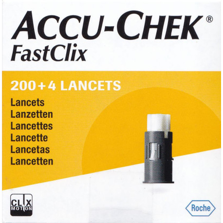 Accu Chek FastClix 204 Stücke