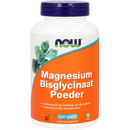 227 gram NOW Magnesium Bisglycinaat Poeder
