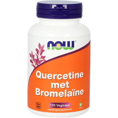 120 Vegicaps NOW Quercetine met Bromelaine
