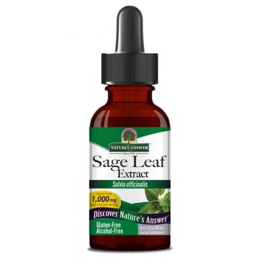 Natures Answer Sage Leaf - Salie Extract 30 Ml