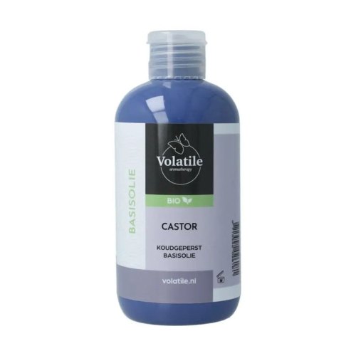 250 Ml Volatile Basisolie Castor Koudgeperst 100% Puur Biologisch