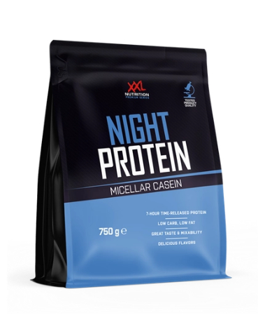 XXL Nutrition Night Protein Aardbei Banaan 750 Gramm