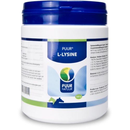 Puur Natuur Puur L-Lysine - L-Lysine Compleet 500 Gramm