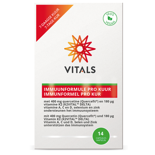 14 capsules Vitals Immuunformule Pro Kuur