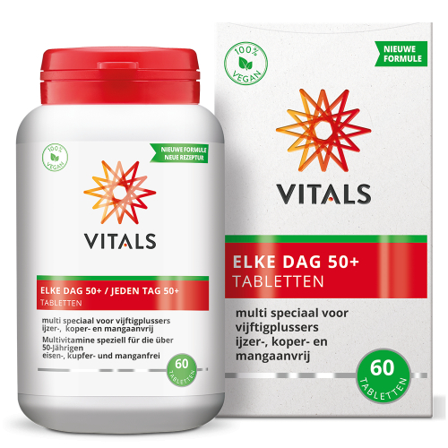 Vitals Elke Dag 50+ Tabletten 60 Tabletten