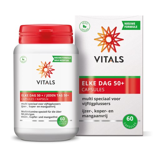 Vitals Elke Dag 50+ Capsules 60 Kapseln