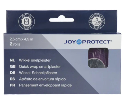 Joy2Protect Snelpleisters Lila 2 Rollen