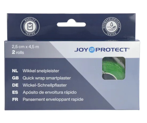 Joy2Protect Snelpleisters Groen 2 rolls