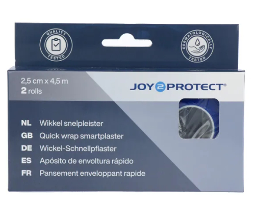 Joy2Protect Snelpleisters Blauw 2 Rollen