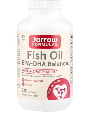 Jarrow Formulas Fish Oil EPA-DHA Balance 240 Softgels