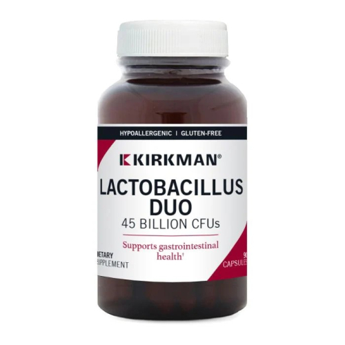 90 capsules Kirkman Lactobacillus Duo