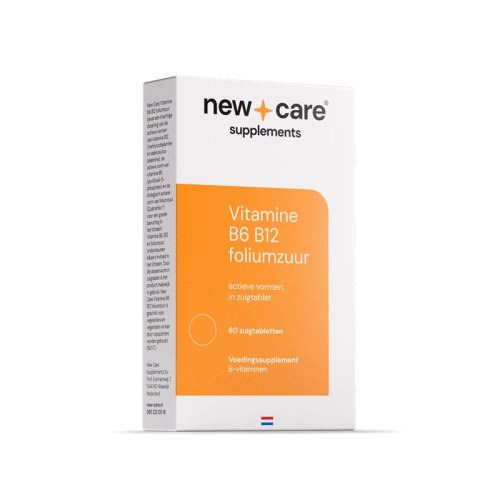 New Care Vitamine B6 B12 Foliumzuur 60 lozenges