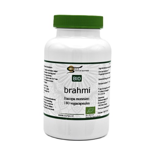 Surya Brahmi Biologisch 180 Kapseln