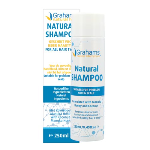 Grahams Natural Shampoo Alle Haartypes 250 Ml