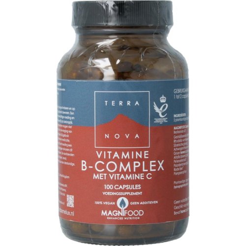 Terranova Vitamine B-Complex met Vitamine C 100 Kapseln