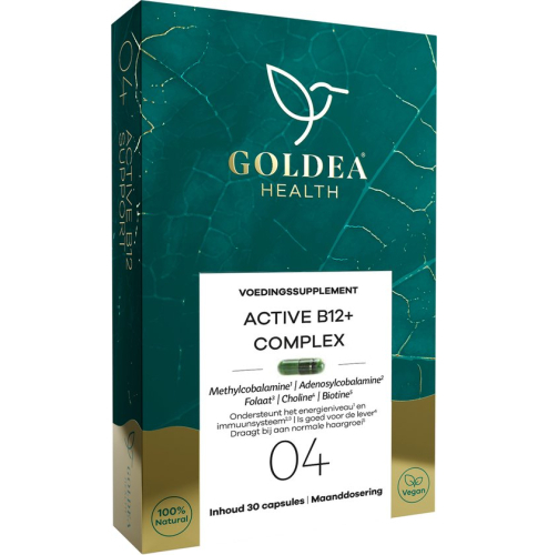 Goldea Health Active B12 Complex 04. 30 Kapseln