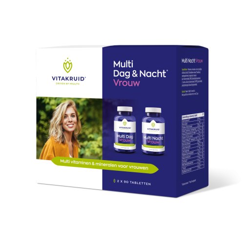 Vitakruid Multi Dag & Nacht Vrouw 2 x 90 tablets