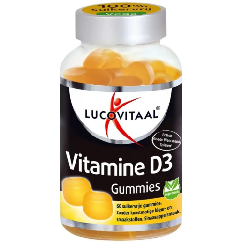  Lucovitaal Vitamine D3 Gummies