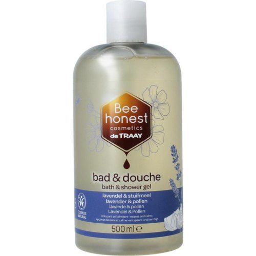 Bee Honest Bad & Douche Lavendel & Stuifmeel 500 Ml