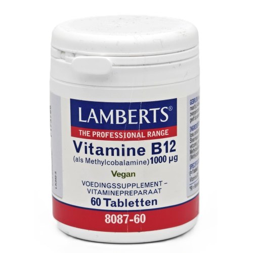 60 tabletten Lamberts Vitamine B12 1000 mcg Methylcobalamine