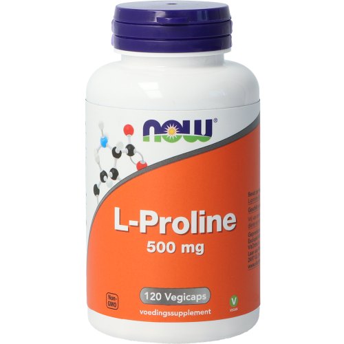 NOW L-Proline 500 mg 120 Kapseln