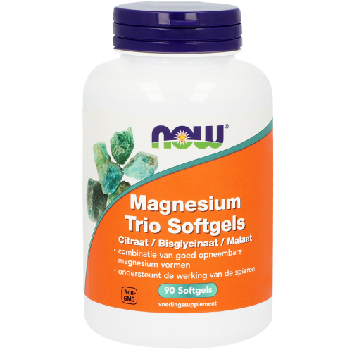  NOW Magnesium Trio Softgels