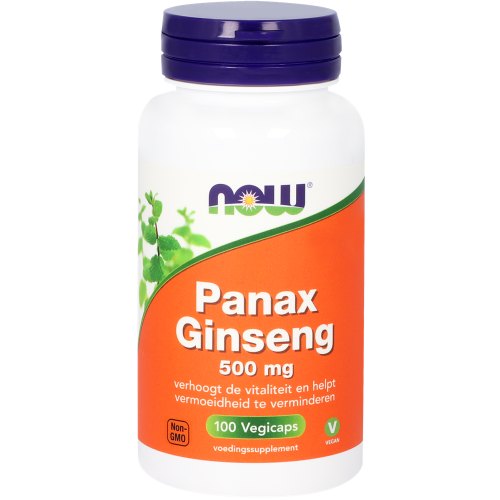 NOW Panax Ginseng 500 mg 100 Kapseln
