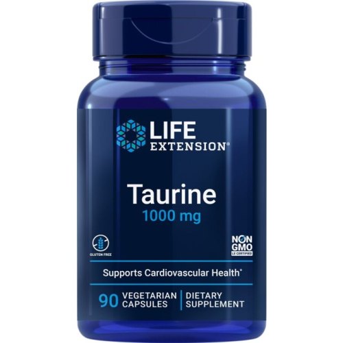 Life Extension Taurine 1000 mg 90 Kapseln