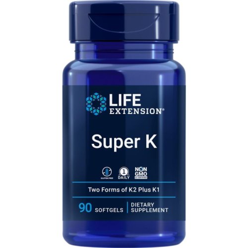 90 Softgels Life Extension Super K