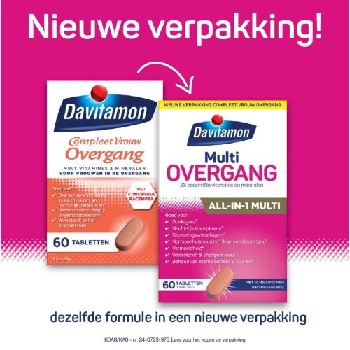 Davitamon Multi Overgang 60 Tabletten