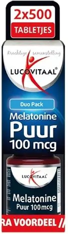  Lucovitaal Pure Melatonine 100 mcg