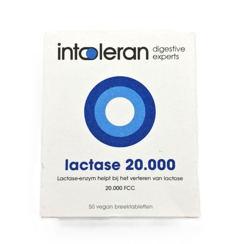 Intoleran Lactase 20.000 50 tablets