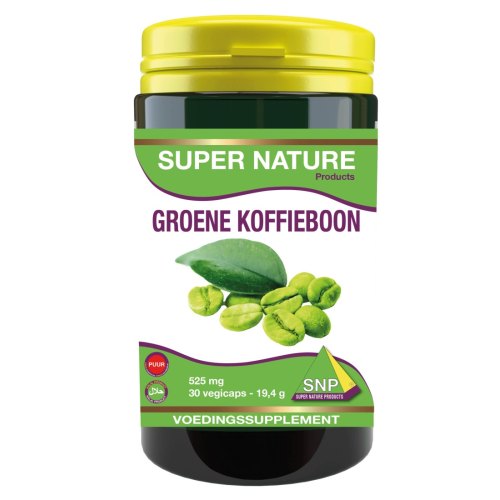 SNP Groene Koffieboon 525 mg PUUR 30 Kapseln