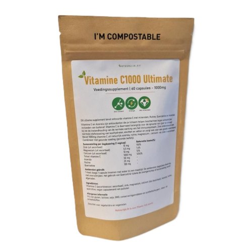 Natuurlijk.Fit Vitamine C1000 Ultimate 60 Kapseln