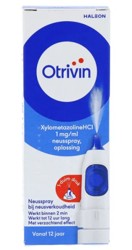 10 ml Otrivin Neusspray bij Neusverkoudheid Xylometazoline HCl 1 mg/ml