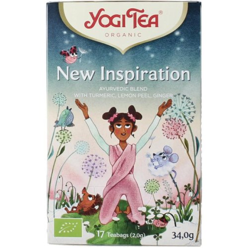 17 zakjes Yogi Tea New Inspiration Biologisch