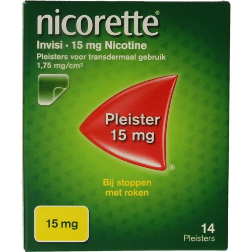 Nicorette Pleister 15 mg  14 Pflaster